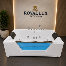 Bồn Tắm Kính Đôi Massage RY014